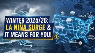 Рост вероятности Ла-Нинья: что означает для вас прогноз NOAA на зиму 2025/26 года!