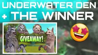 WildCraft: Underwater Den Showcase | The WINNER Of GIVEAWAY [Read Description]