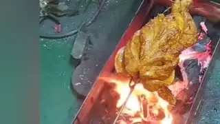 DELICIOUS BARBECUE 😋 😱😱#merchantship #SHIPPING 🛳 😋 