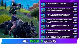 Fortnite: All Week 9 Season Quests Guide | Chapter 3 Season 3