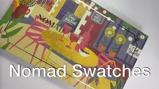 NEW Nomad Fetes de Provence eyeshadow palette swatches! Iris app