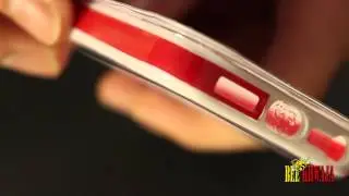 i5 White/Red Bumper case for iPhone 5
