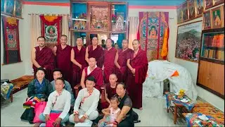 Drepung Loseling Mundgod/ Drago Mitsen Geshe Graduates / Khada Offering Ceremony / Congratulations