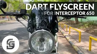 Dart Flyscreen for Intereceptor 650 Installation