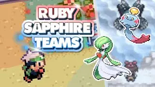 Popular Team Members in Pok&eacute;mon Ruby & Sapphire
