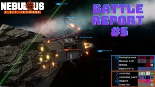 Battle Report #5 - Trialling an information overlay | NEBULOUS: Fleet Command