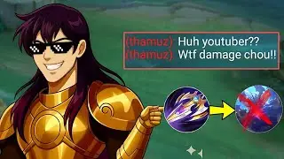THIS IS HOW TO DOMINATE THAMUZZ USE TO CHOU!!-MLBB