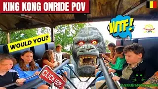 KING KONG: The Monster Ride Experience - Onride POV at BOBBEJAANLAND 🇧🇪