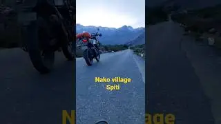Nako village Spiti sunset #spiti #adventure #nako #ride