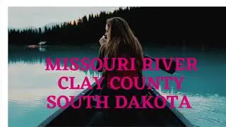 View of Missouri National recreational River in clay county South Dakota | Westside park(Duck pond)