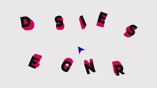 Text Pop-Up Animation Motion Graphics Video | Text Animation Video With After Effects
