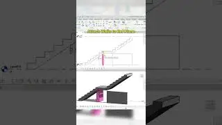 Attach Walls to Stairs in Revit? #revit #mep #architecture #structure