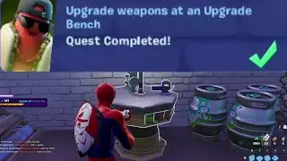 Upgrade Weapons at an Upgrade Bench - Fortnite