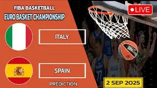 Italy VS Spain | Basketball Euro Championship Match prediction | Euro Basketball Picks