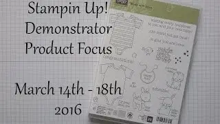SU! Demonstrator Product Focus - Made with Love Project 3 of 3