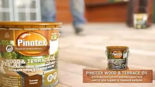 Нанесения масла Pinotex Terrace & Wood Oil