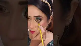 Pro cutcrese eye makeover Step by Step Makeup Tutorial #shehllachaudry #makeup #viralvideo #viral 