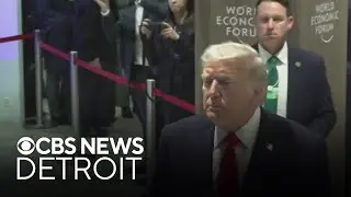 President Trump wraps up trip to World Economic Forum