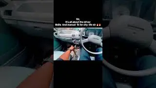 🗣: Manual car not fit for  city life ?? #trending #shortsfeed #shorts #shortvideo