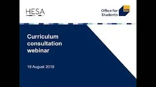 Data Futures curriculum consultation webinar August 2019