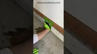 Stem Wall Patching #shorts #diy #satisfying