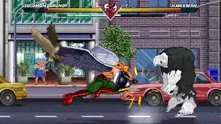 SOLOMON GRUNDY VS HAWKMAN | DC MUGEN