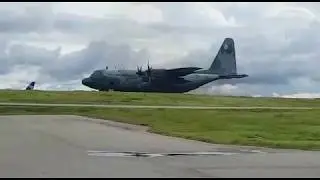 LOCKHEED C-130H / FAB 2472 / POWER BACK AT SBMQ INTL. AIRPORT #V163
