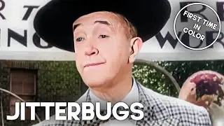 Jitterbugs | Laurel & Hardy COLORIZED