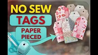 I Made Adorable Tags From Leftover Paper!