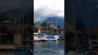 Spiez Swiss beauty🇨🇭 #travel #holiday #summer #beach #vacation