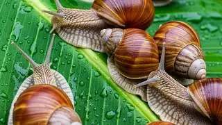 Masters of Survival: How Snails Evade Predators and Sleep for YEARS