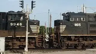 NS 1149, 9233, DPU 9946, 1165, pulling steel coil
