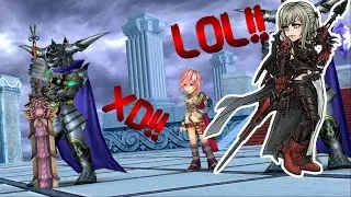 DFFOO GL: His Raging Blade LUFENIA (Garland RAID) - Garland, Lightning, Aranea (FULL DELAY TEAM)
