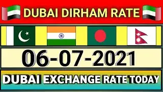 Uae Dirham To Indian Rupee Exchange Rate Today / Exchange Rate Of Uae Dirham / 06-07-2021