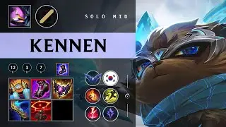 Kennen Mid vs Ryze - KR Diamond Patch 26.02