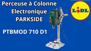 Perceuse &agrave; Colonne electronique PARKSIDE PTBMOD710D1
