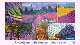 Jigsaw Puzzle Time-lapse - Provence, by Ravensburger - 3000 pieces