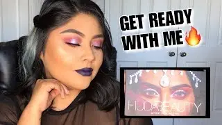 **NEW** HUDA BEAUTY PALETTE! | GET READY WITH ME | ZiRi ZiRi