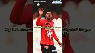 Top 5 Bowlers with Most Wickets in Big Bash League 2025-26 #bigbashleague #bbl #t20 #wickets