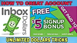 Create Inbox Dollars Account Bangla Tutorial  || Get 5 Dollar Free || 2021 New Update ||