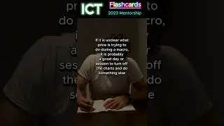 From 2023 ICT Mentorship Playlist Video 73 ~ Card 3