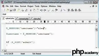 PHP Tutorials  Upload an Avatar Profile Image Part 4   YouTube