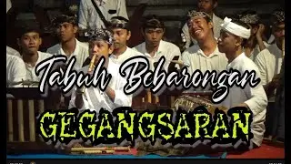 Tabuh Gegangsaran || Tabuh Bebarongan || Balinese Music