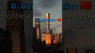 Top 10 powerful cities i n the world 🌎 #amazing #technology #history