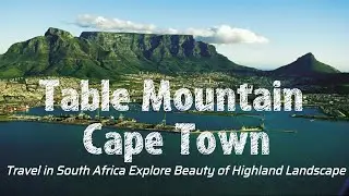Table Mountain hicking with blood rush | South Africa Highland rock bealt landscape tour