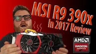 MSI Radeon R9 390x 2017 Review - Can you fry eggs on it?!