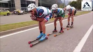 Matteo Tanel e Laura Mortagna si aggiudicano sul Cermis la Coppa del Mondo di skiroll 2019