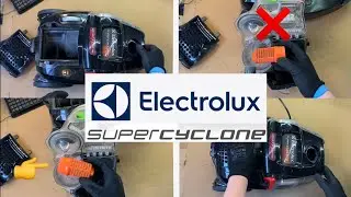 How To Fix SuperCyclone Suction Power Problem - Electrolux ZSC69FD2 Vacuum Cleaner