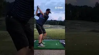 Baseline 6-iron with Flightscope Mevo - 6/23/23