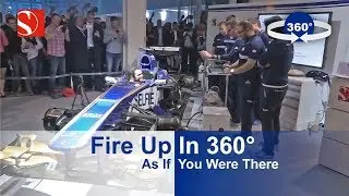 Fire Up In 360&deg; - Sauber F1 Team @ Auto Z&uuml;rich Car Show 2017